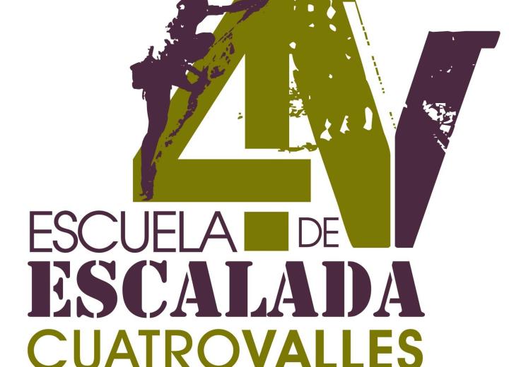 Figura1. Logotipo Escuela de Escalada Cuatro Valles. Fuente. Asociación Cuatro Valles