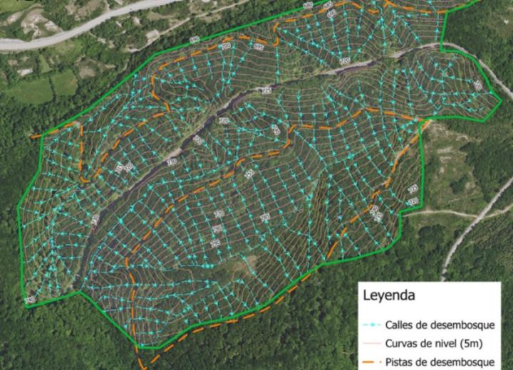 red desembosque  MUP 560 de Leciñana