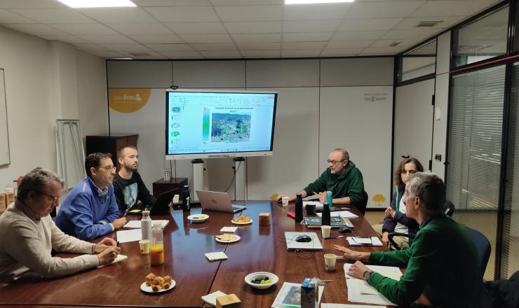 Encuentro entre representantes de la REMP y de BioPirineo