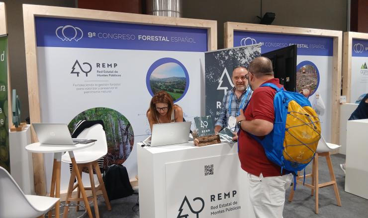 Stand de la REMP en el CFE