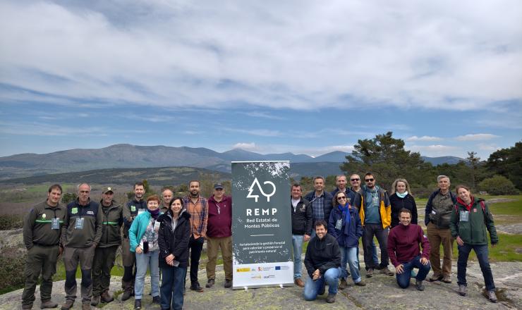 Participantes en la Jornada Técnica Presión social sobre los montes públicos