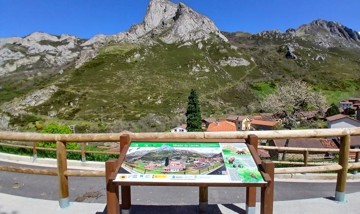 Figura 1. Mirador de Caunedo. Parque Natural de Somiedo, Fuente. REMP