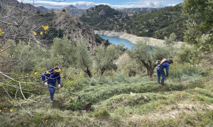 Recuperación acequia