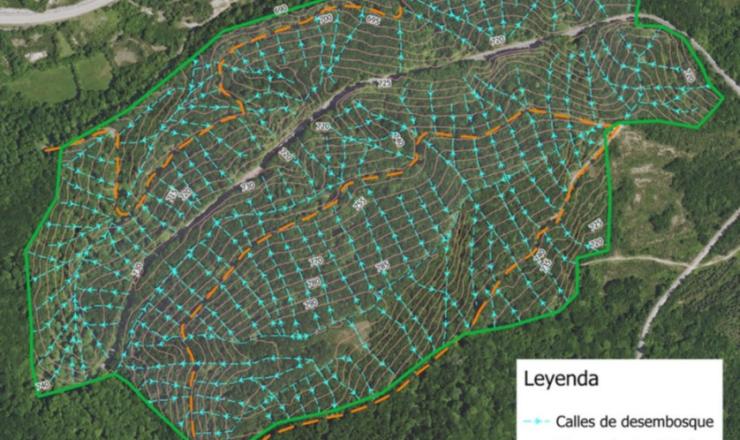 red desembosque  MUP 560 de Leciñana