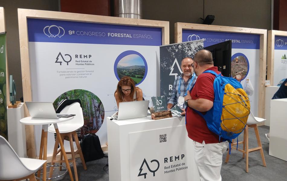 Stand de la REMP en el CFE